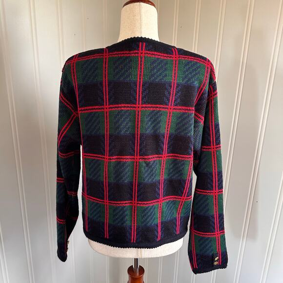 Vintage 80s/90s Chunky Knit Cardigan L - Picture 6 of 7